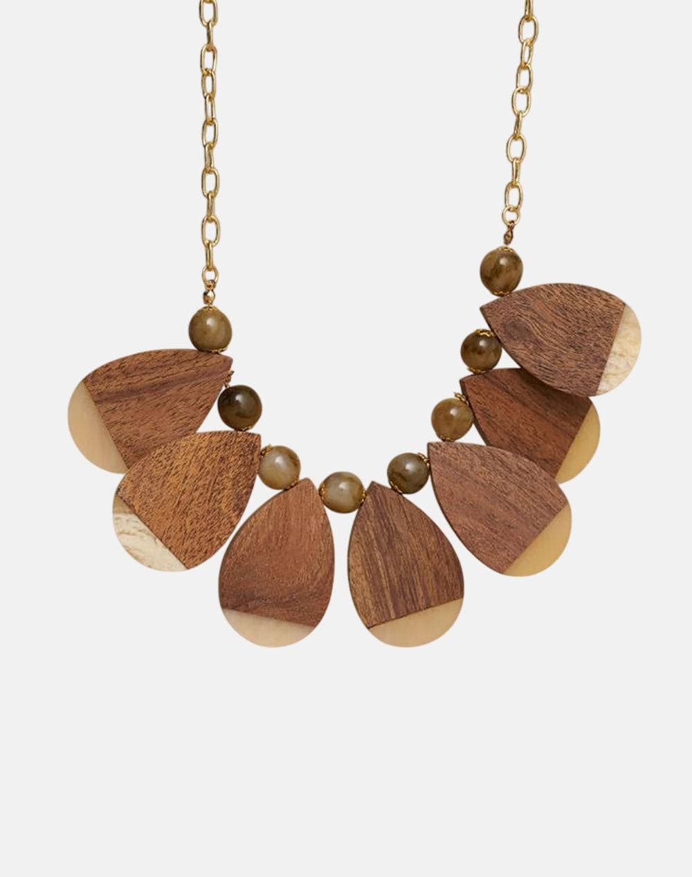 ATTRATTIVO ΚΟΛΙΕ ΞΥΛΟ, ΜΕΤΑΛ, ΣΥΝΘ. 9F23091-KAFE Brown