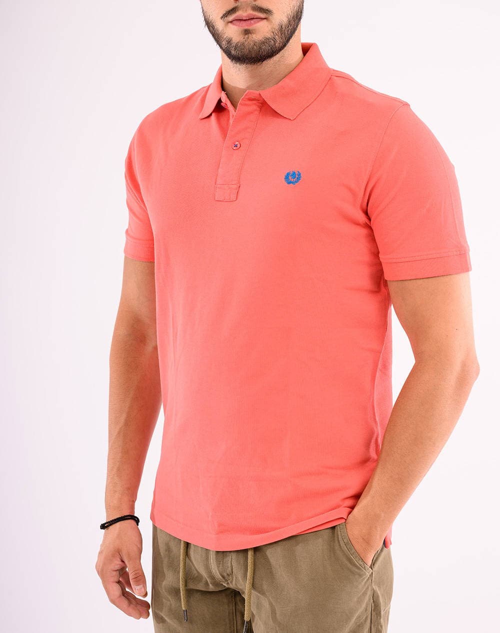 Men's Polo Shirts Ascott Coral