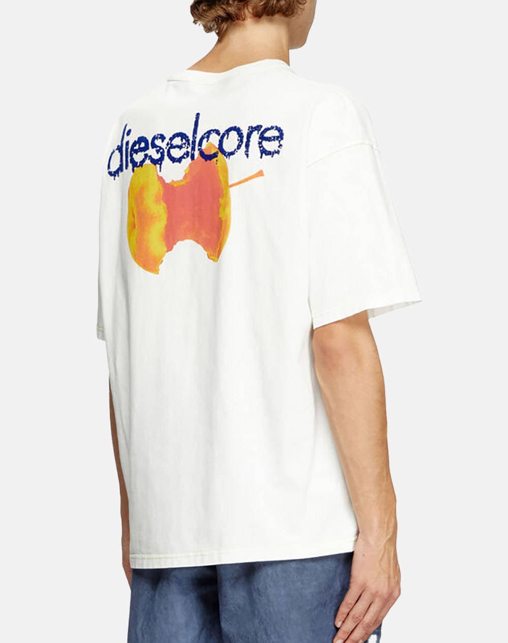 Men's T-Shirts Diesel Ecru