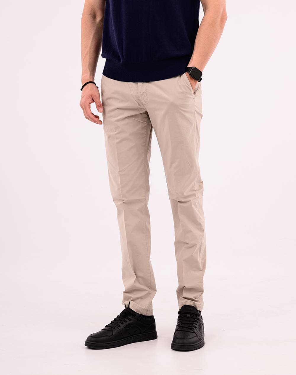 FOUR TEN Παντελόνι chino T9066125010-00003 Ecru