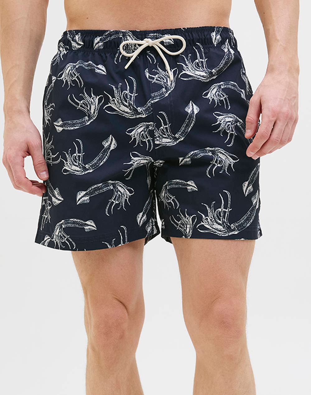 JACK&JONES JPSTMAUI JJSWIM MATURE AOP AKM SN 12272943-New Navy NavyBlue