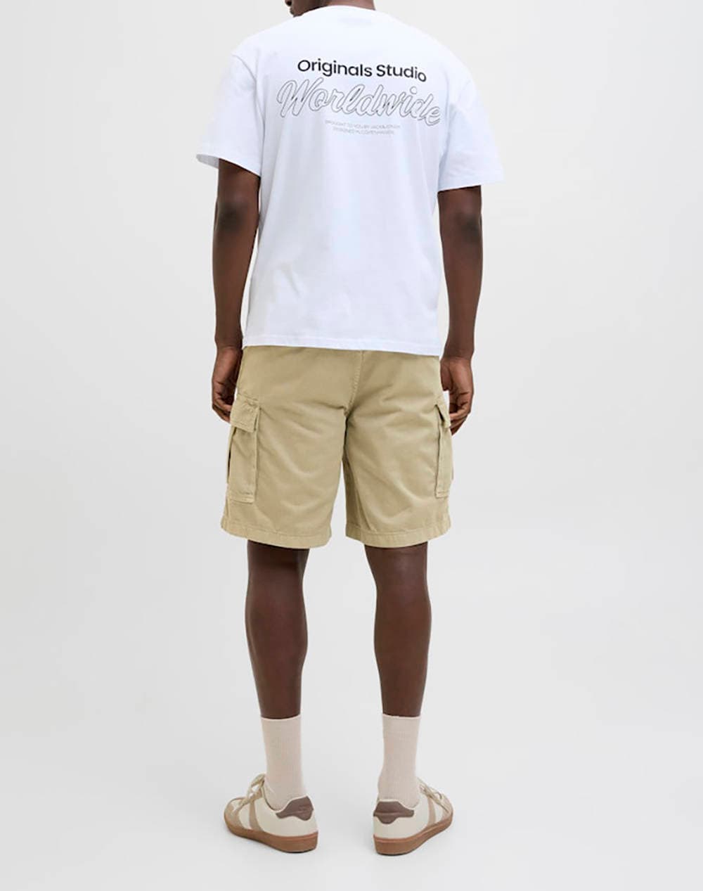 Men's Cargo Shorts Jack & Jones Beige