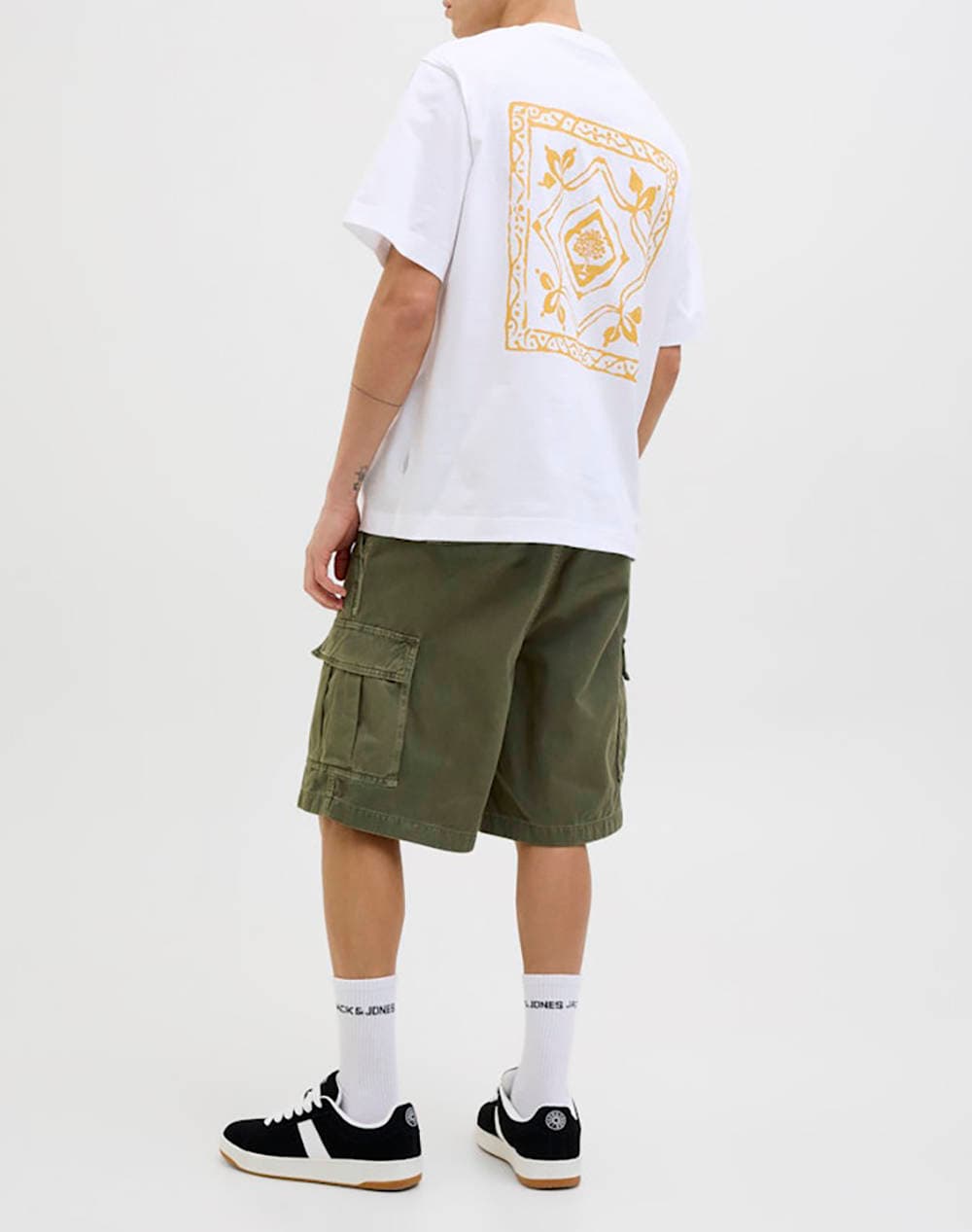 Men's Cargo Shorts Jack & Jones Green