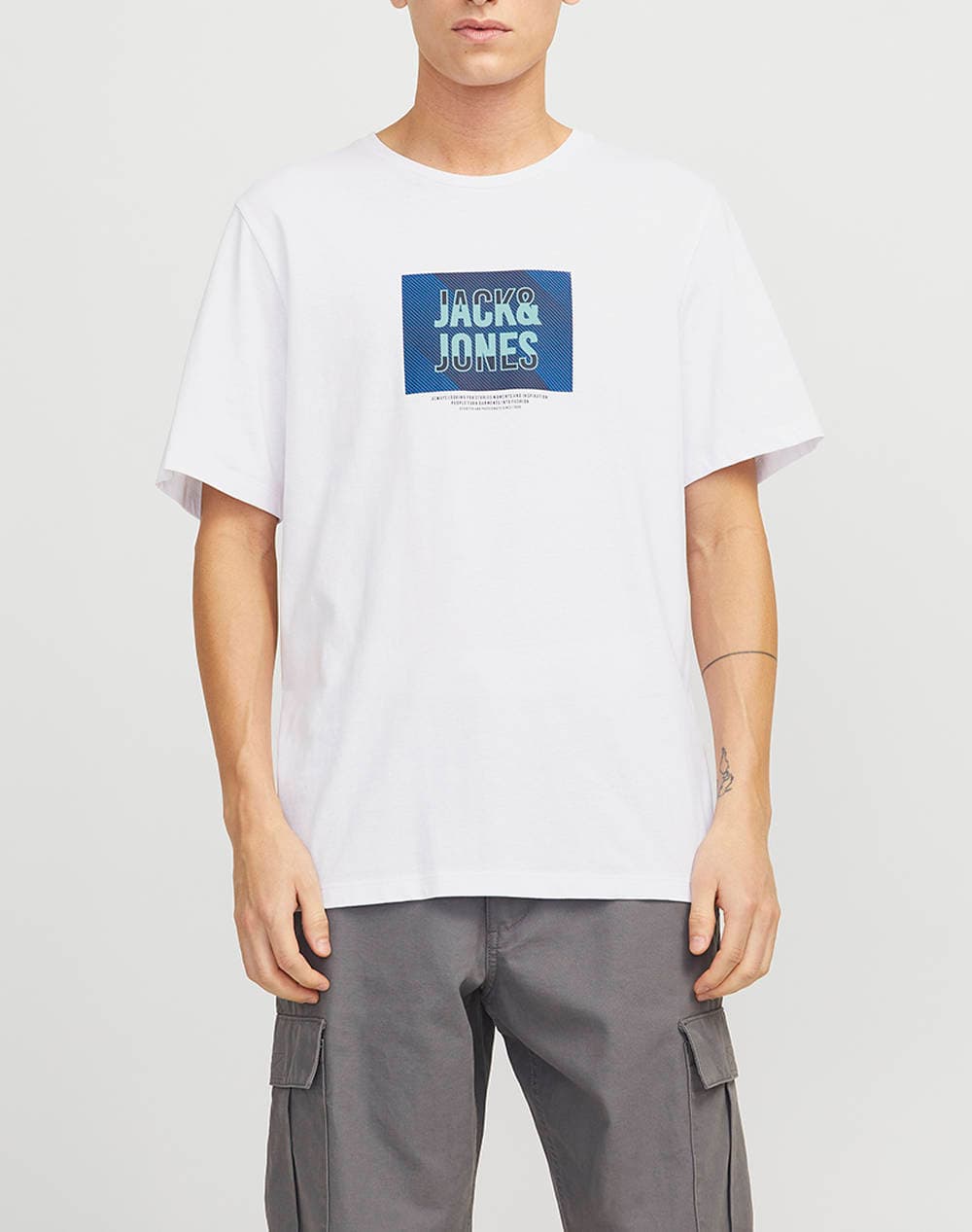 Men's T-Shirts Jack & Jones White
