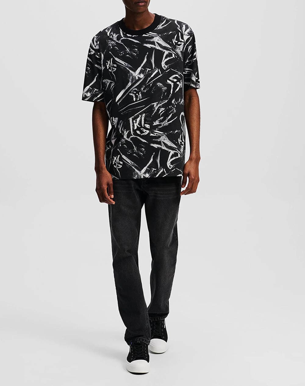 Men's T-Shirts Karl Lagerfeld Jeans Black