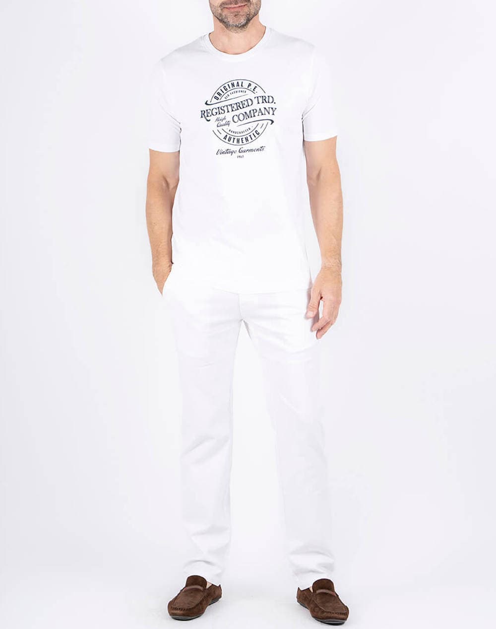 Men's T-Shirts Preend White