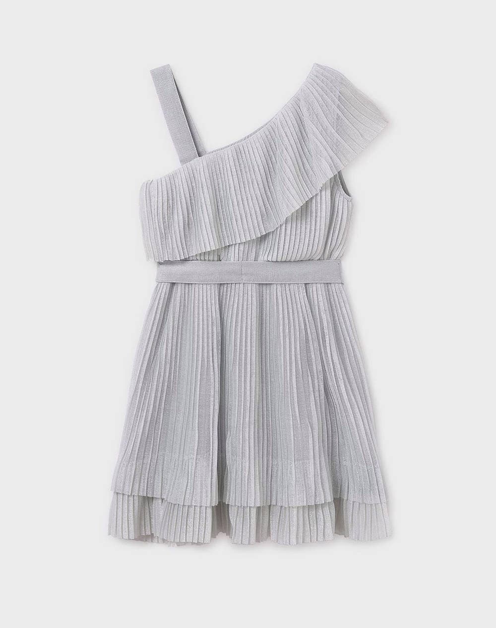 Girls' Dresses Mayoral Silver