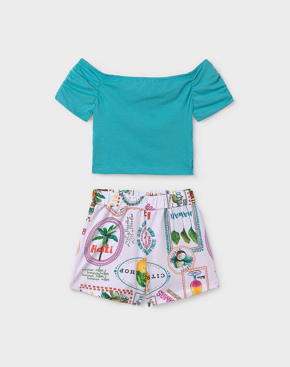 MAYORAL ΣΕΤ ΣΟΡΤΣ ΣΤΑΜΠΩΤΟ 06293-052 Turquoise