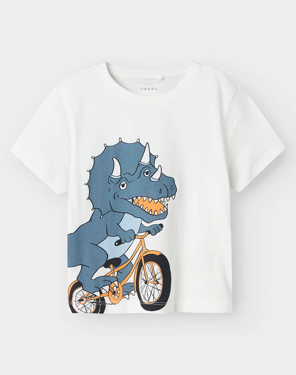 NAME IT NMMVILASSE SS NREG TOP 13241571-Bright WhiteBike White