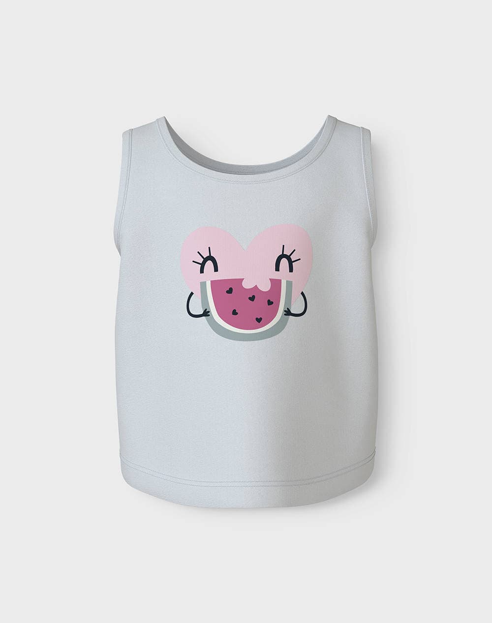 NAME IT NMFVIGEA TANK SHORT TOP 13241642-Chambray BlueButterflies LightBlue