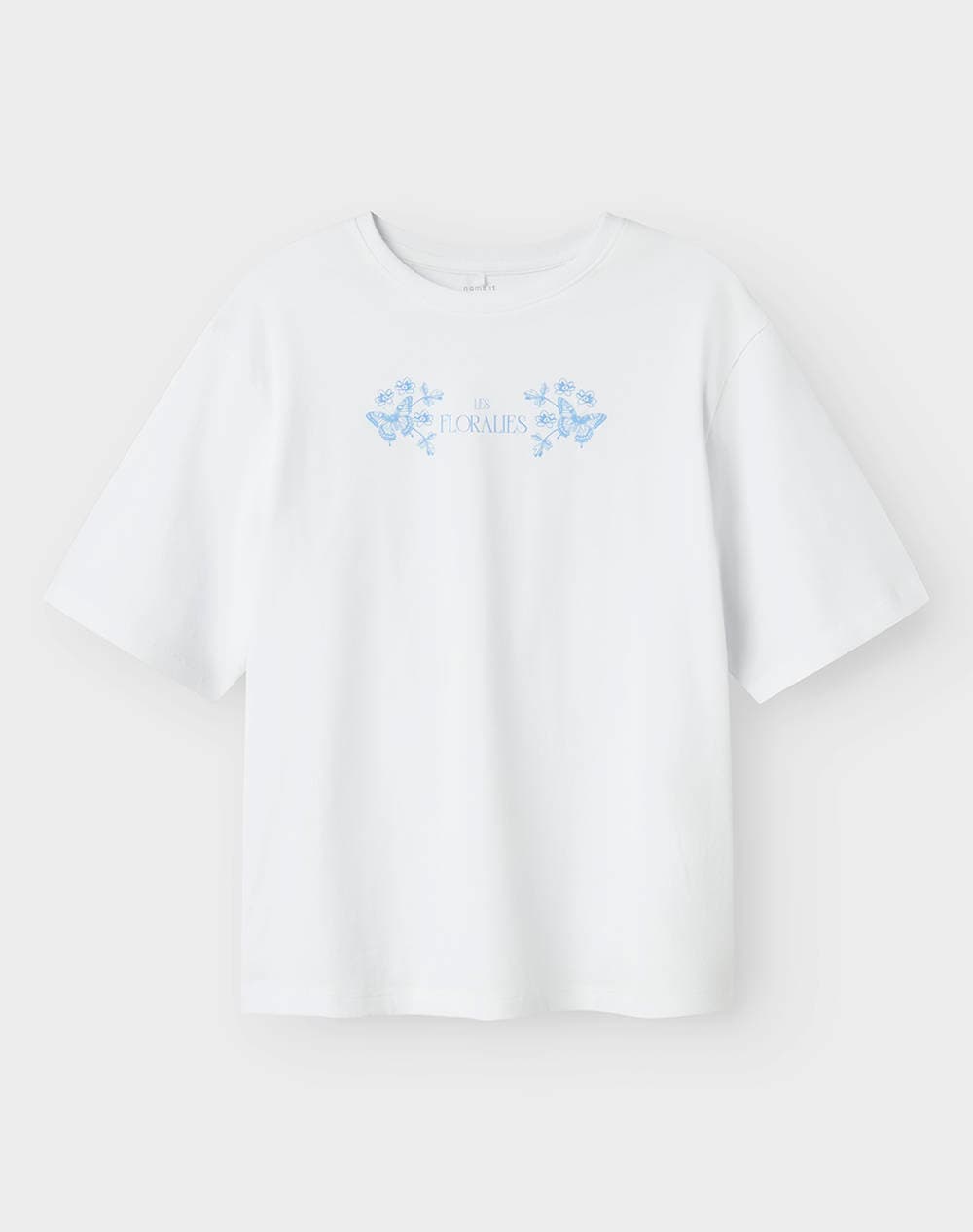 NAME IT NKFDANE SS NREG TOP BOX 13240657-Bright White OffWhite