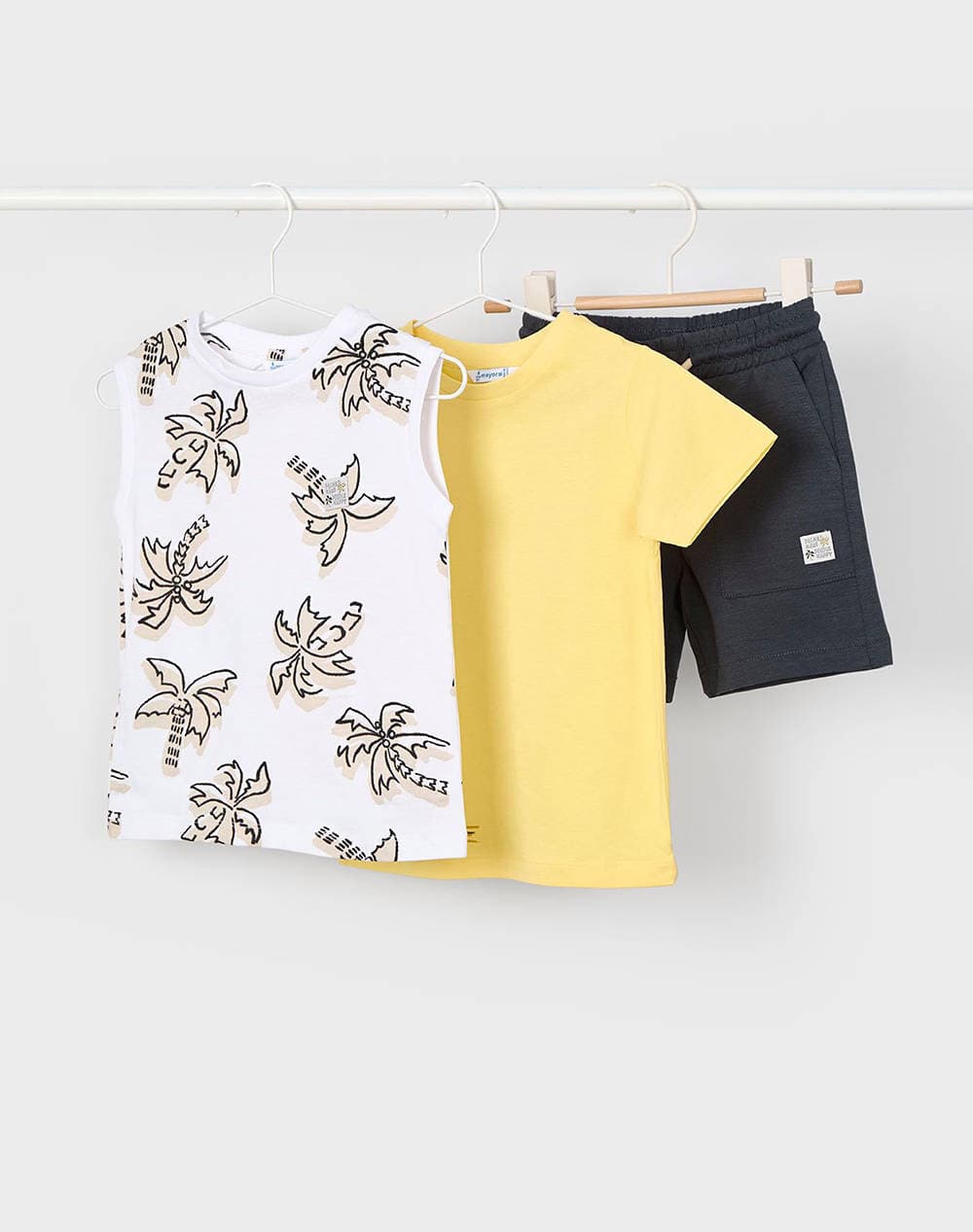 MAYORAL ΣΕΤ ΜΑΚΟ ΚΟΝΤΟΜΑΝ ΤΙΡΑΝΤΕΣ 03606a-091 Yellow