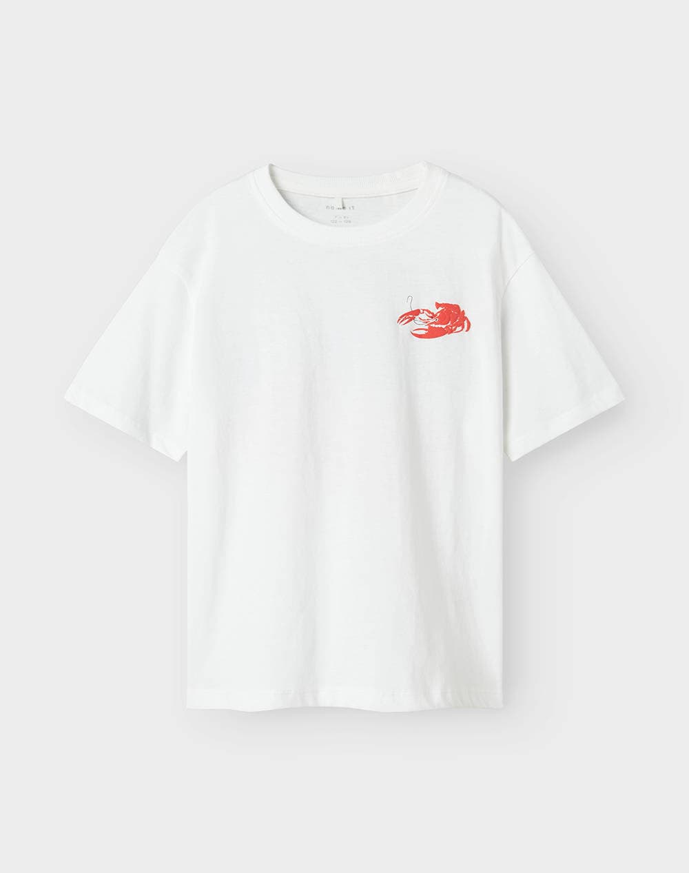 NAME IT NKMFONNOT SS NREG TOP BOX 13241232-Bright WhiteSPAGHETTI White