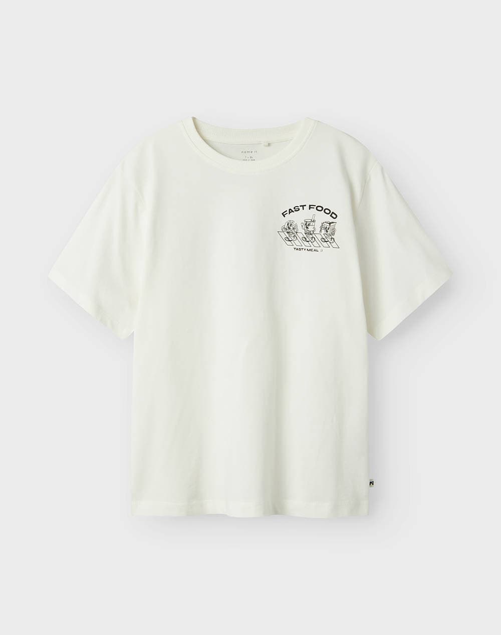 NAME IT NKMTOBOBBI SS NREG TOP BOX 13238780-Cloud Dancer OffWhite