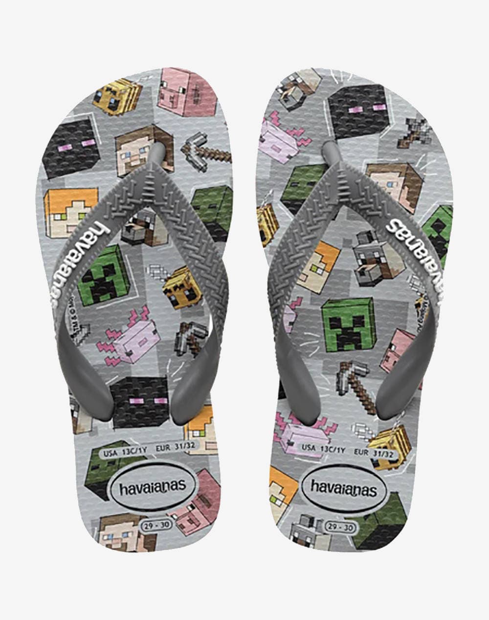Girls' Flip Flops Havaianas Gray