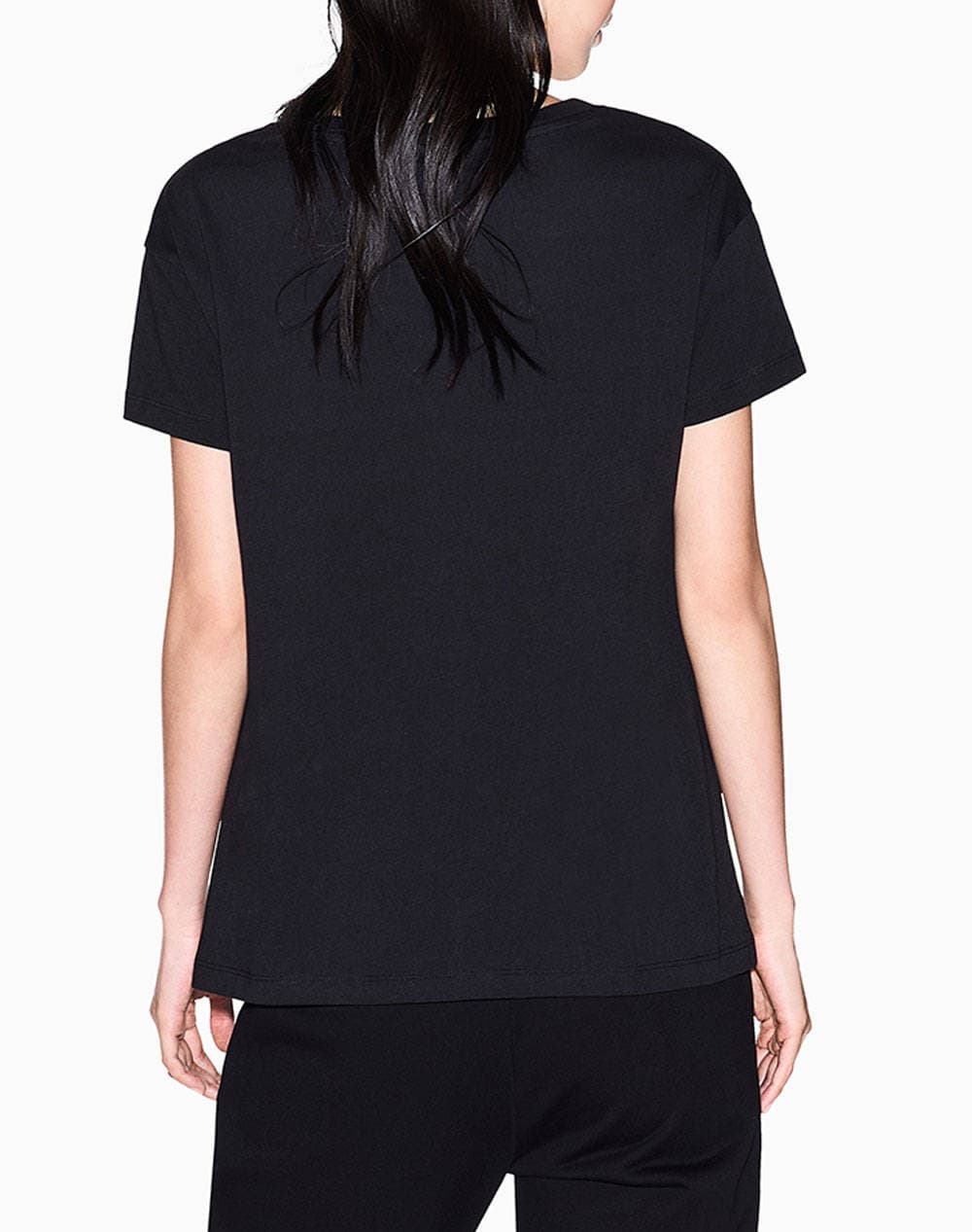 Women's T-Shirts Armani Exchange Black