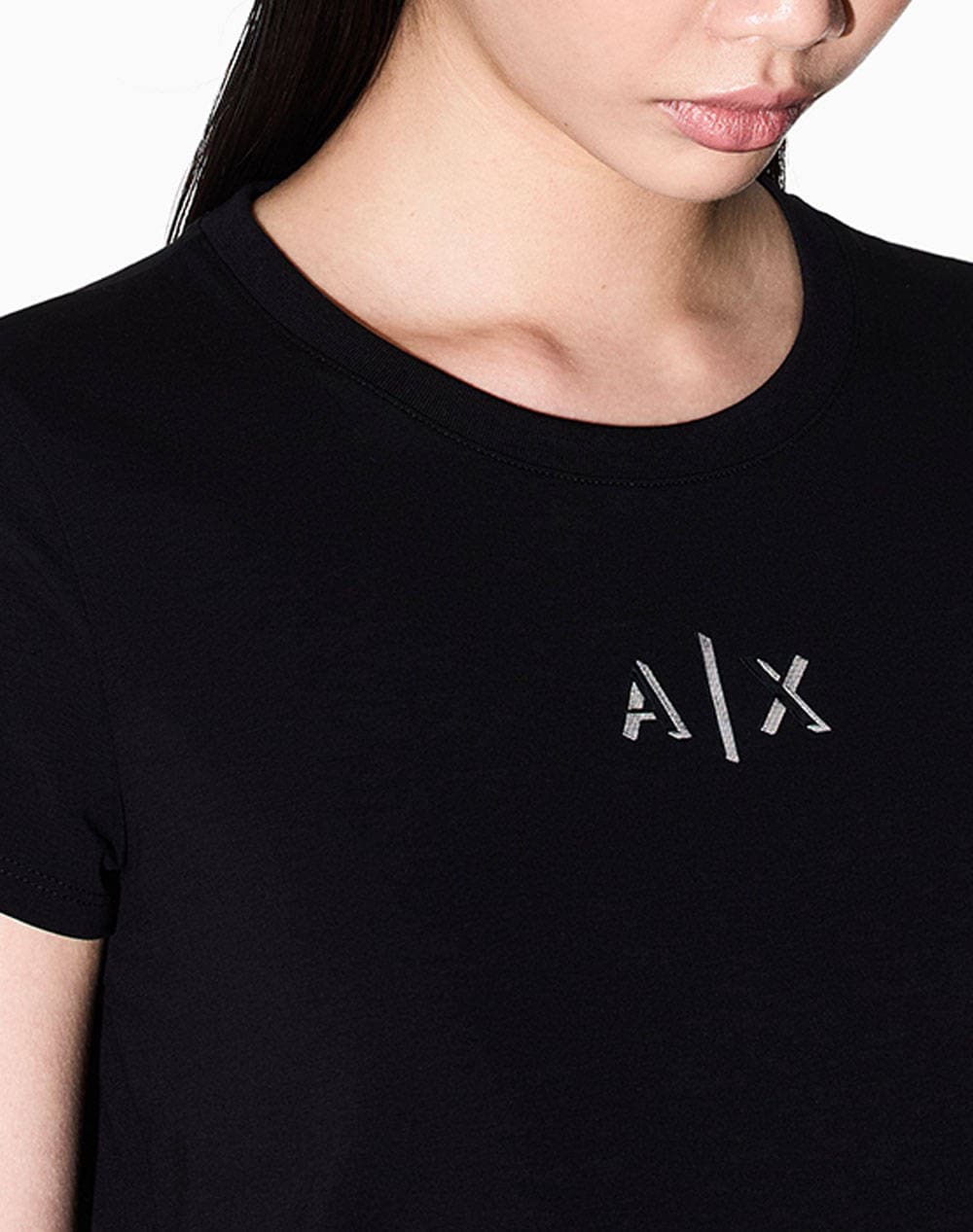 Women's T-Shirts Armani Exchange Black