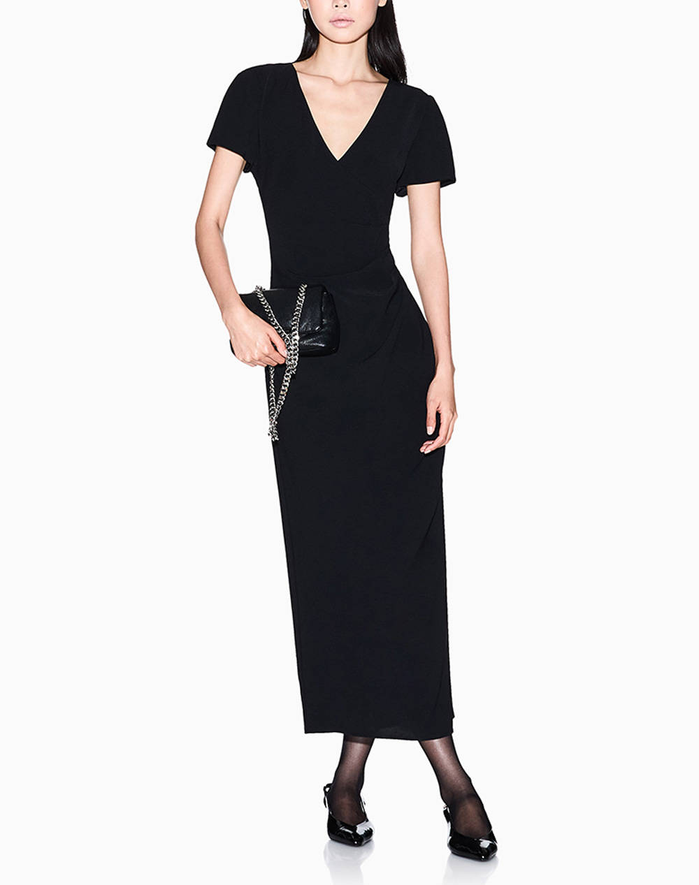 ARMANI EXCHANGE DRESS XW000665AF10872-UA343 RedWine