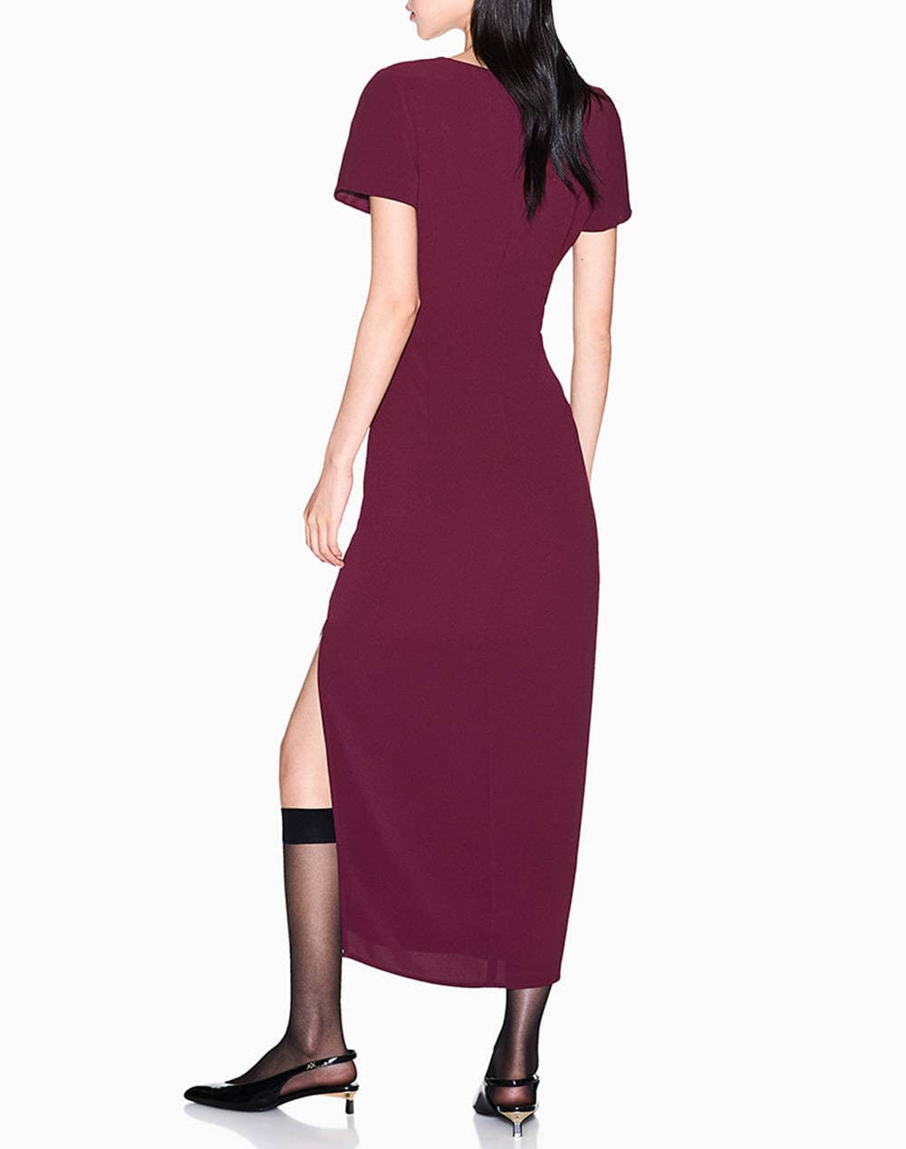 Women's Dresses Armani Exchange Bordeaux