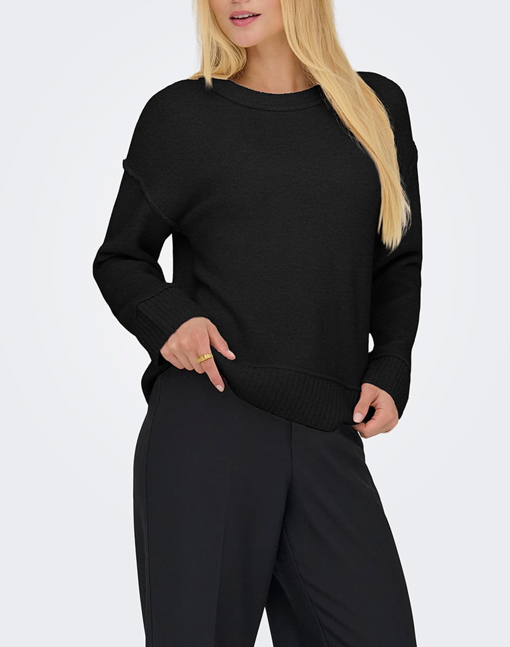 Onlhazel Life O Neck Longsleeve Pullover Women Only