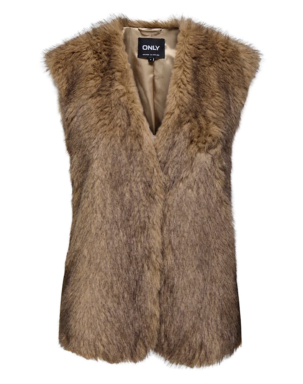 Women's Vests Only Brown