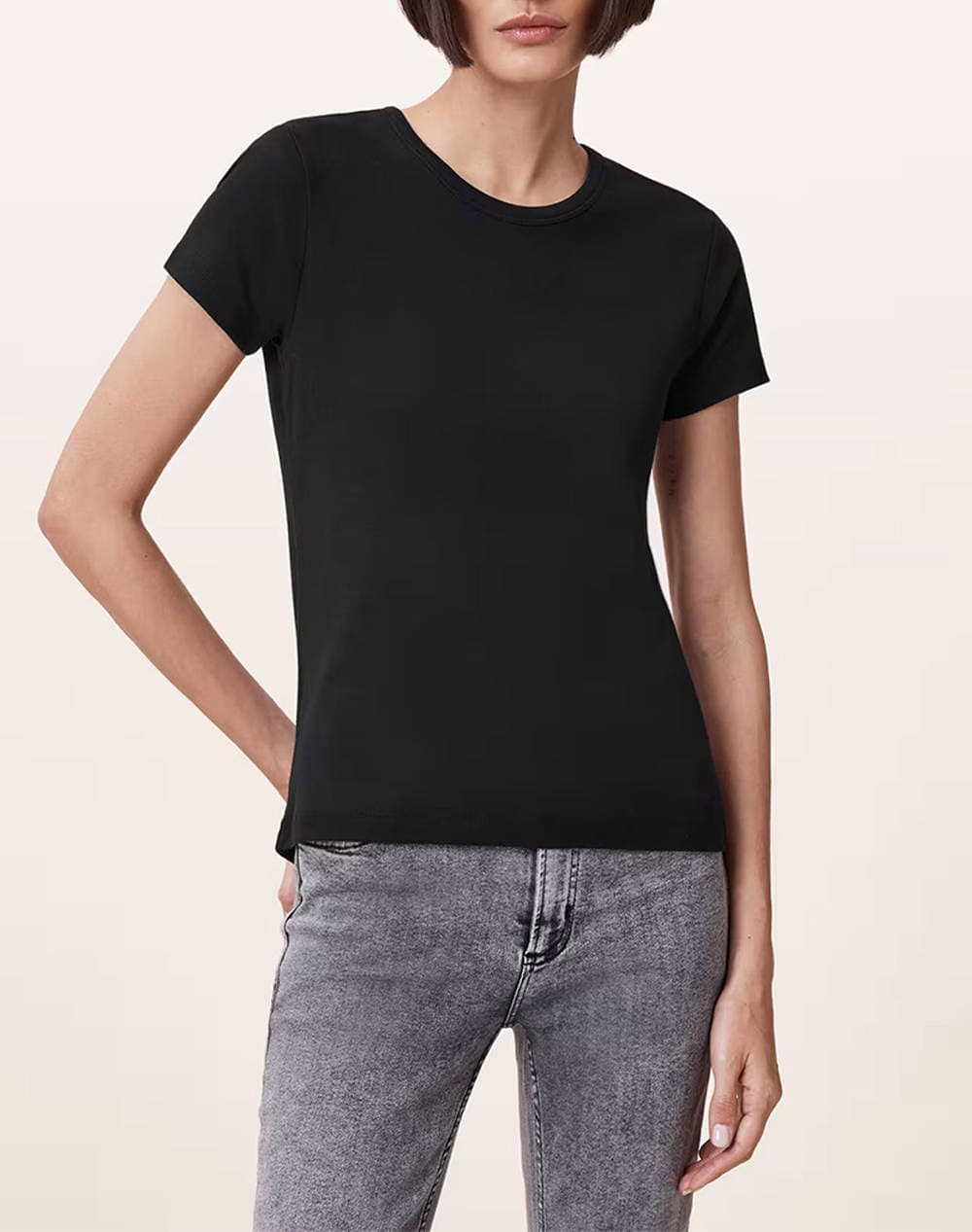 Women's T-Shirts All Saints Ecru
