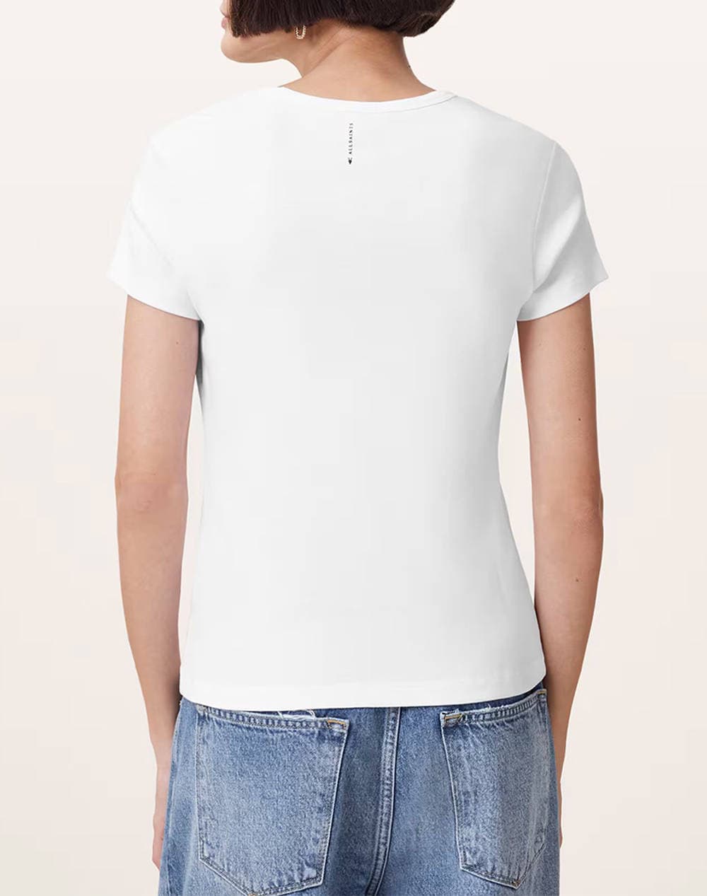 Women's T-Shirts All Saints Ecru