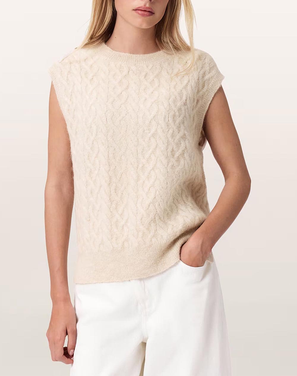Women's Knitwear All Saints Ecru