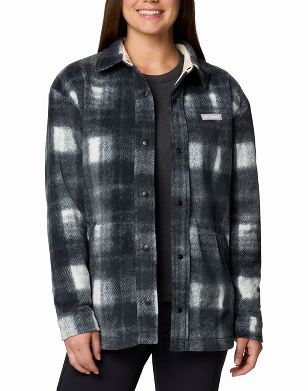 COLUMBIA Γυναικείο Πουκάμισο Benton Springs™ Shirt Jacket II CF07-2085661-191 DarkGray