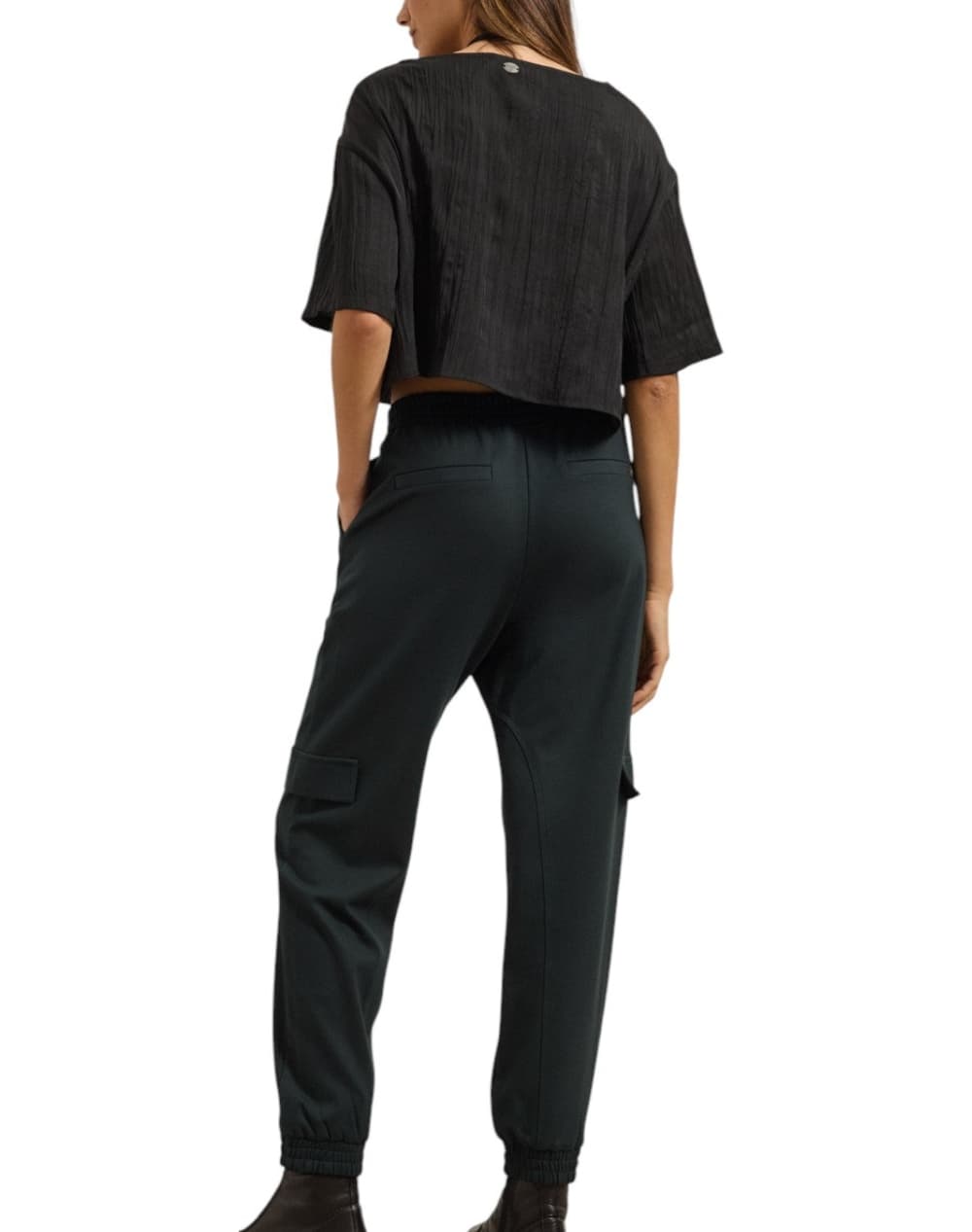 Women's Jeans Namaste Green