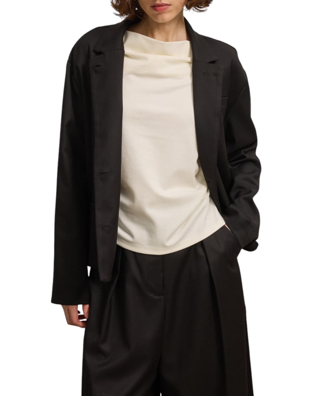 Women's Blazers Namaste Black