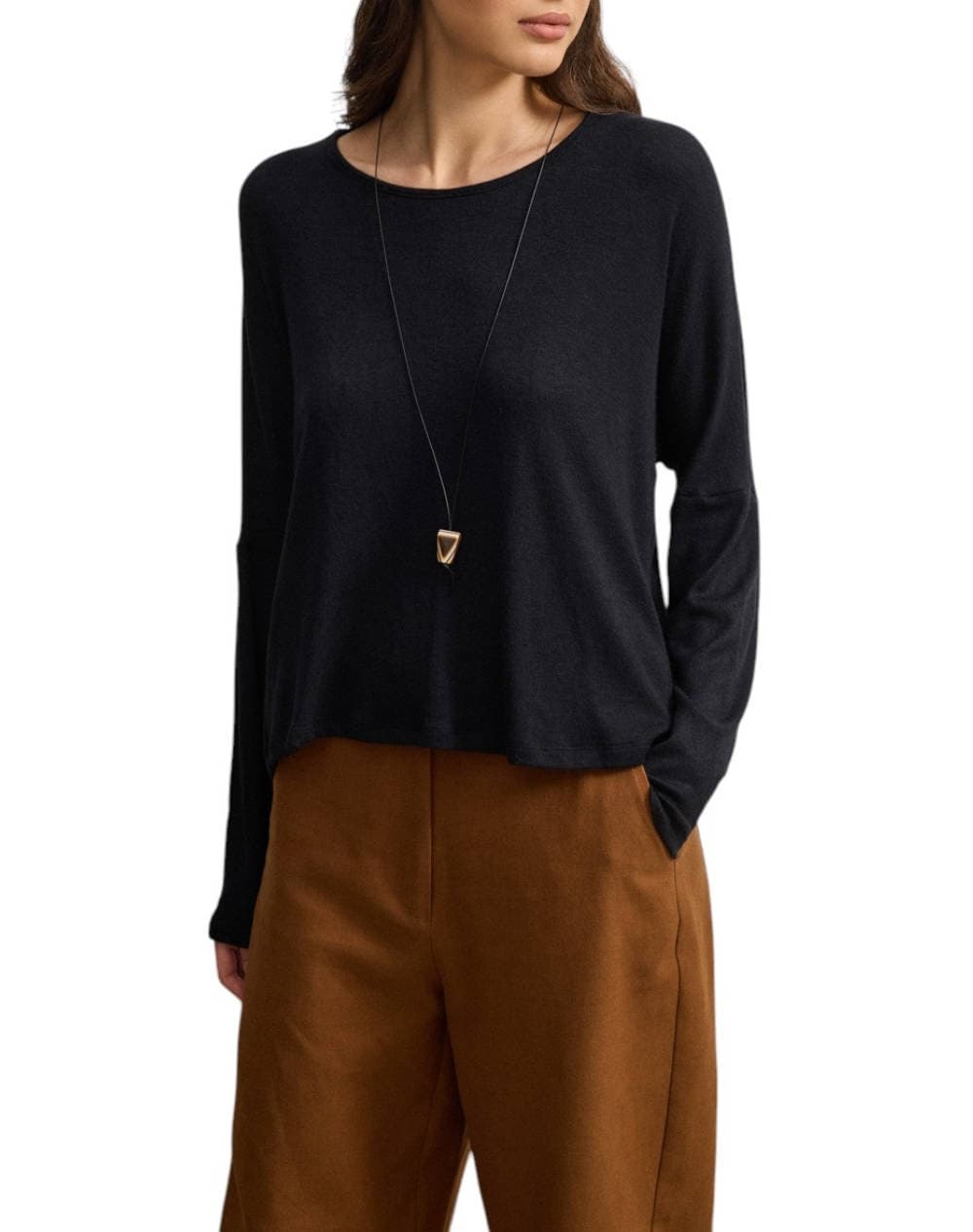 Women's T-Shirts Namaste Black