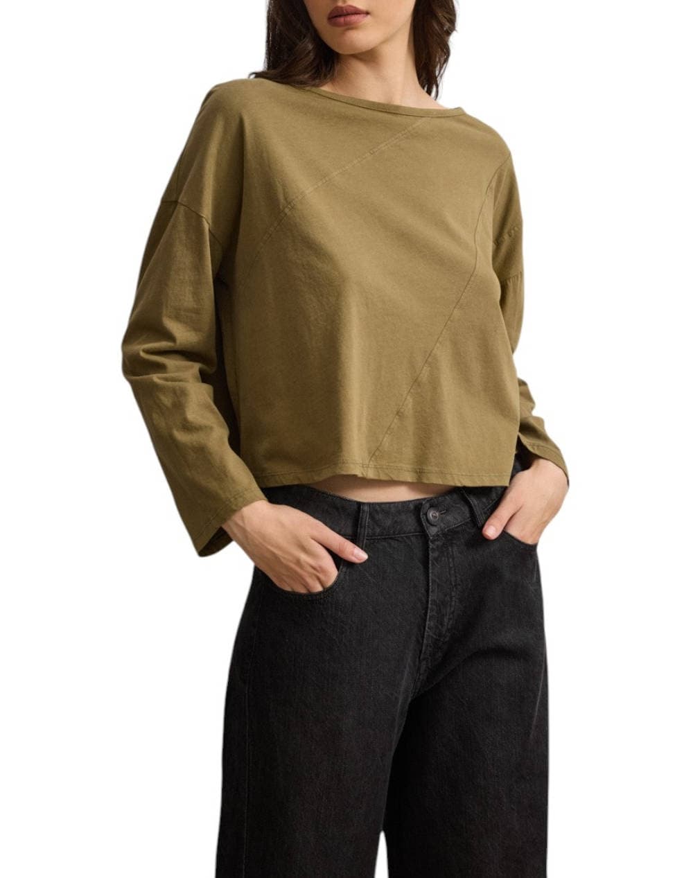 Women's T-Shirts Namaste Black