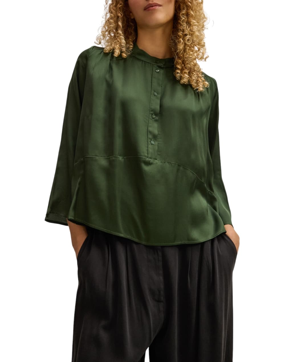 Women's Tops Namaste Red