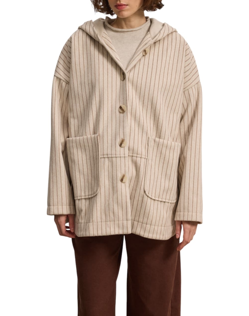 Women's Coats Namaste Ecru