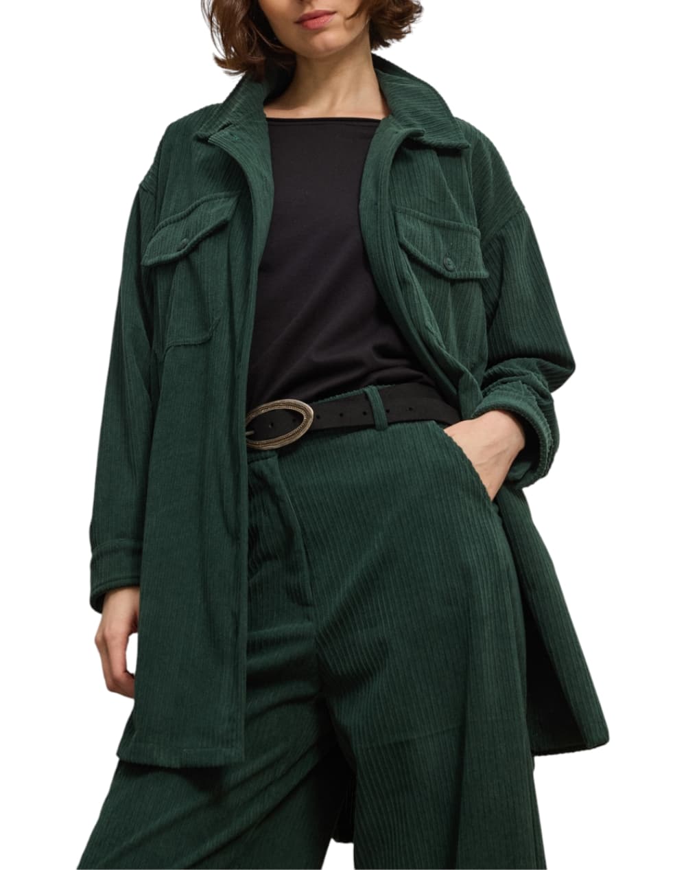 Women's Blazers Namaste Green