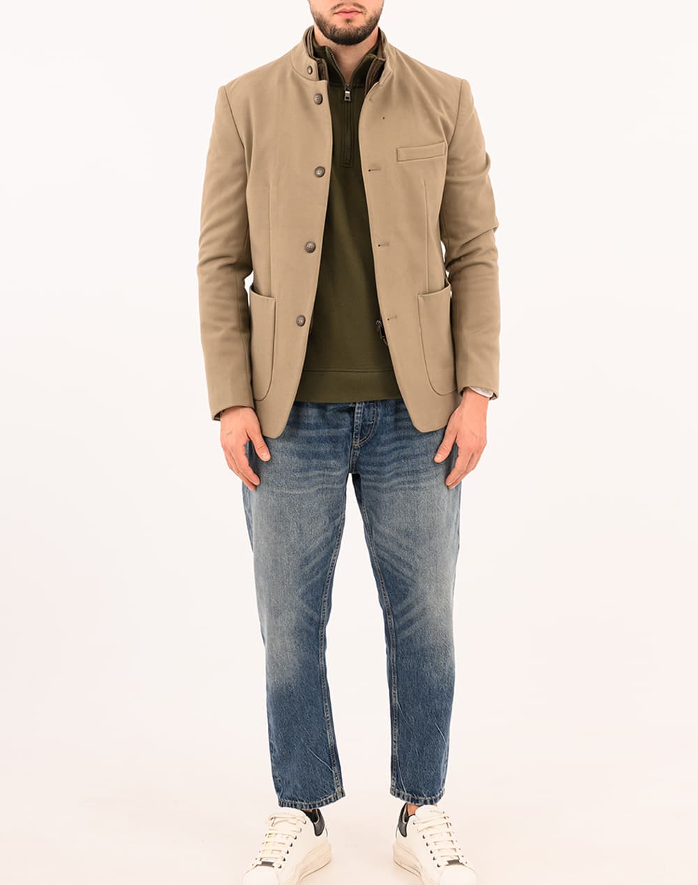 Men's Blazers 19V69 Khaki