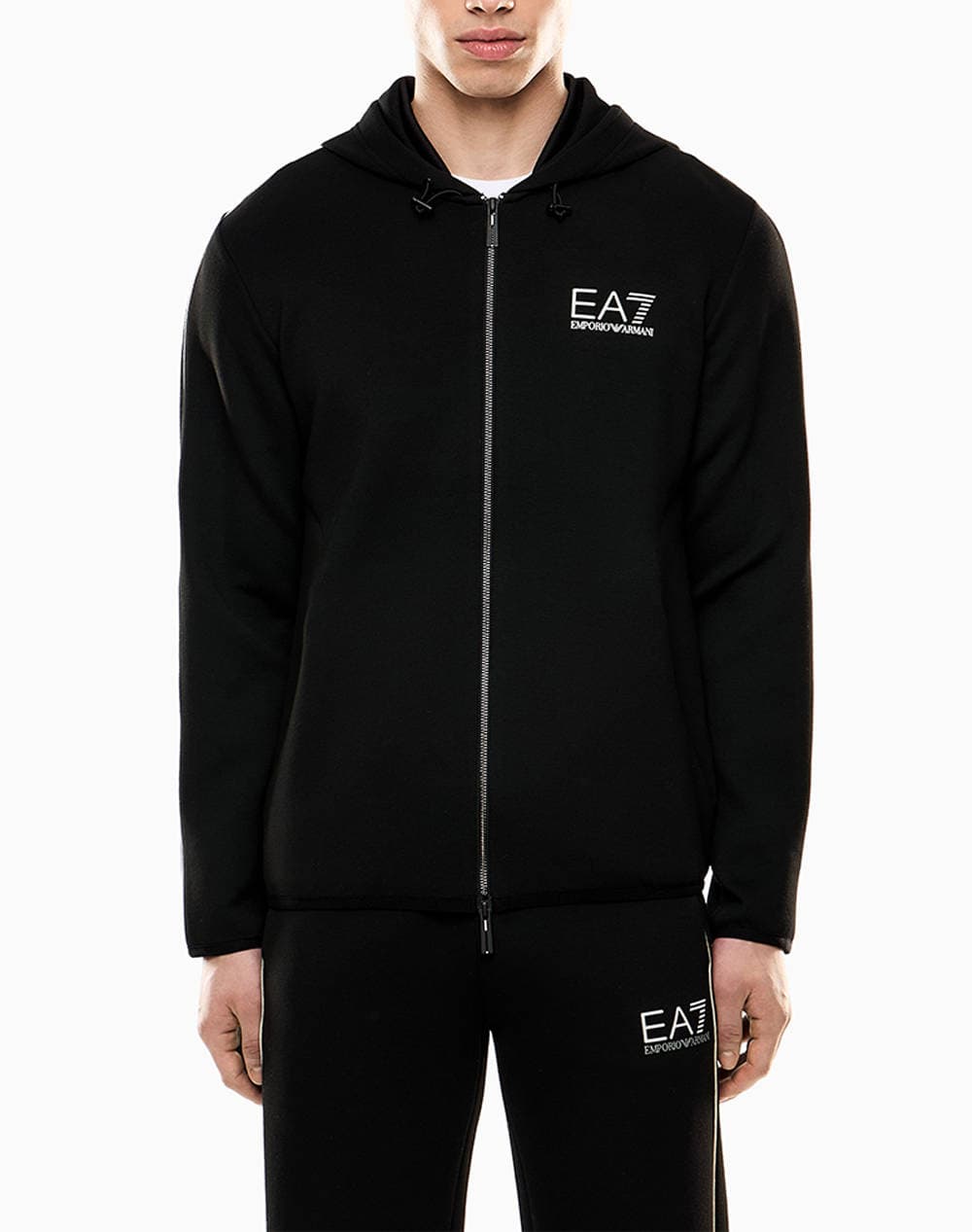 Men's Cardigans Ea7 Emporio Armani Black