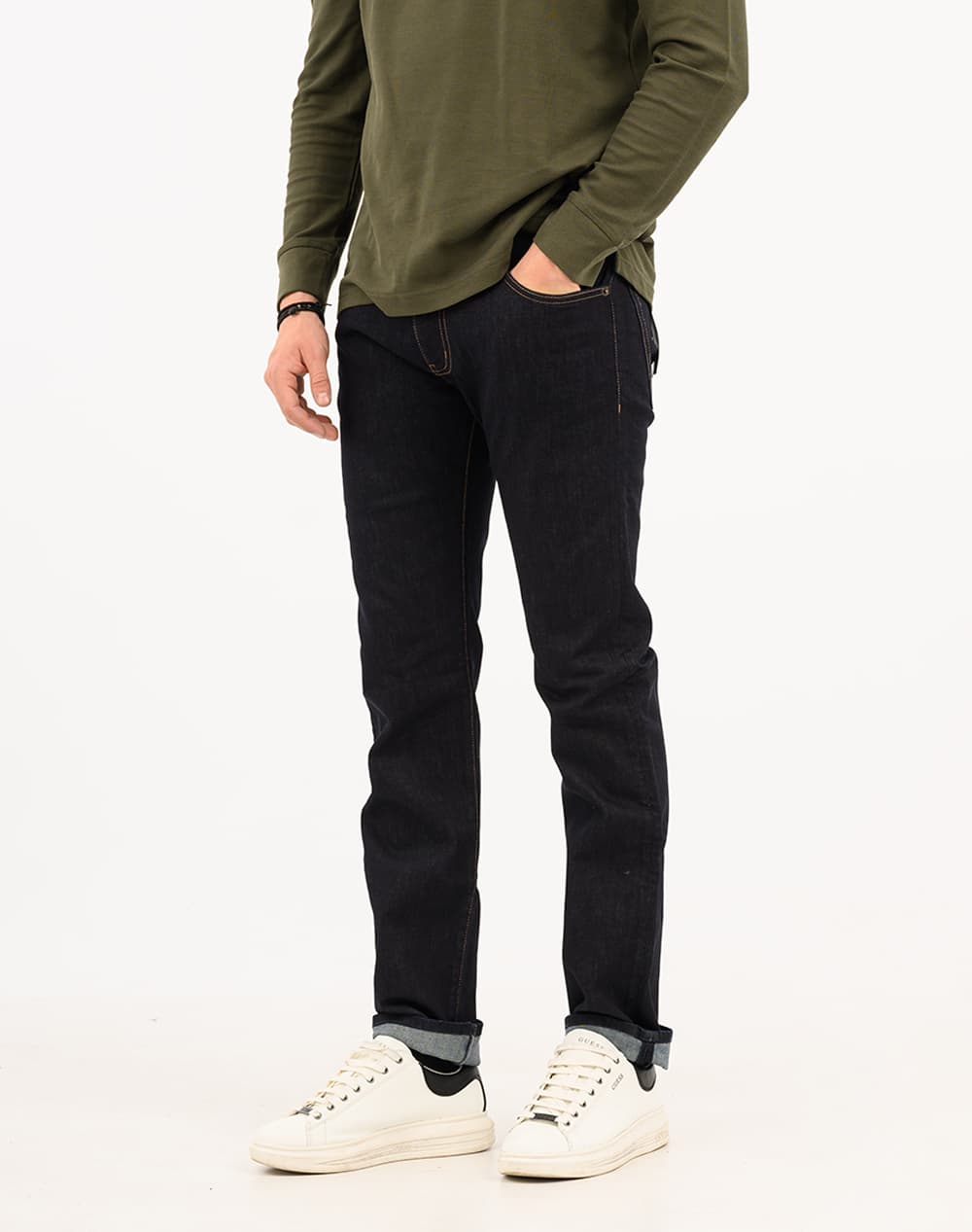 EMPORIO ARMANI 5 POCKETS PANT EM001370AF14120-MB001 DenimDarkBlue