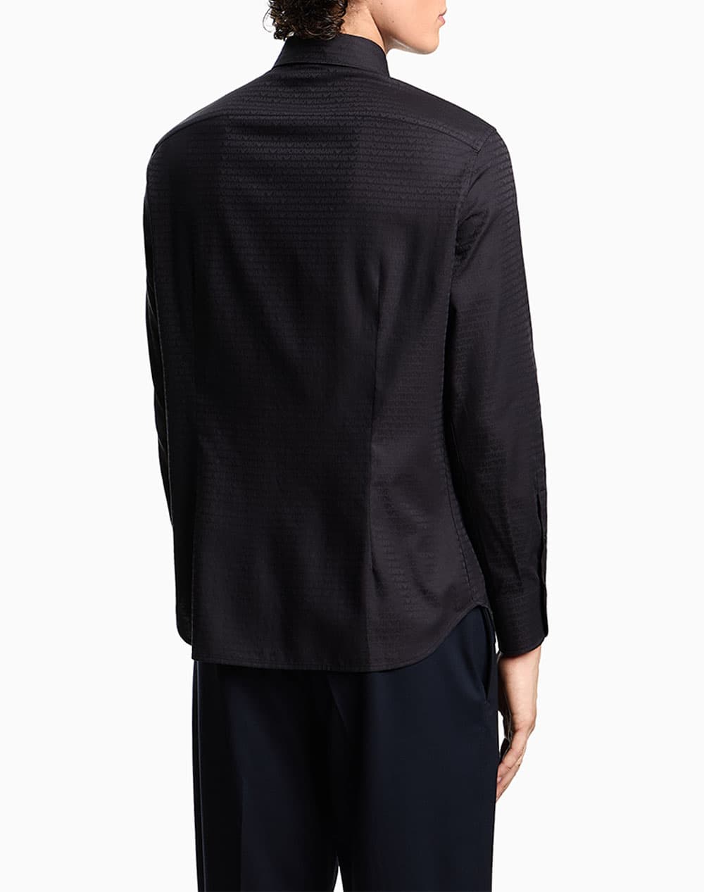 Men's Shirts Emporio Armani Black