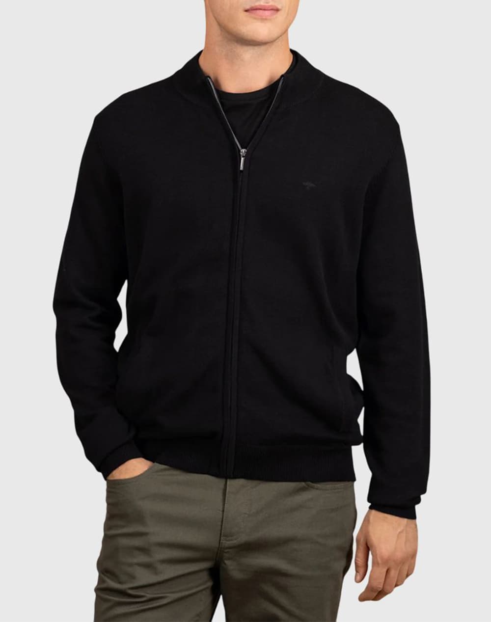 Men's Cardigans Fynch Hatton Green