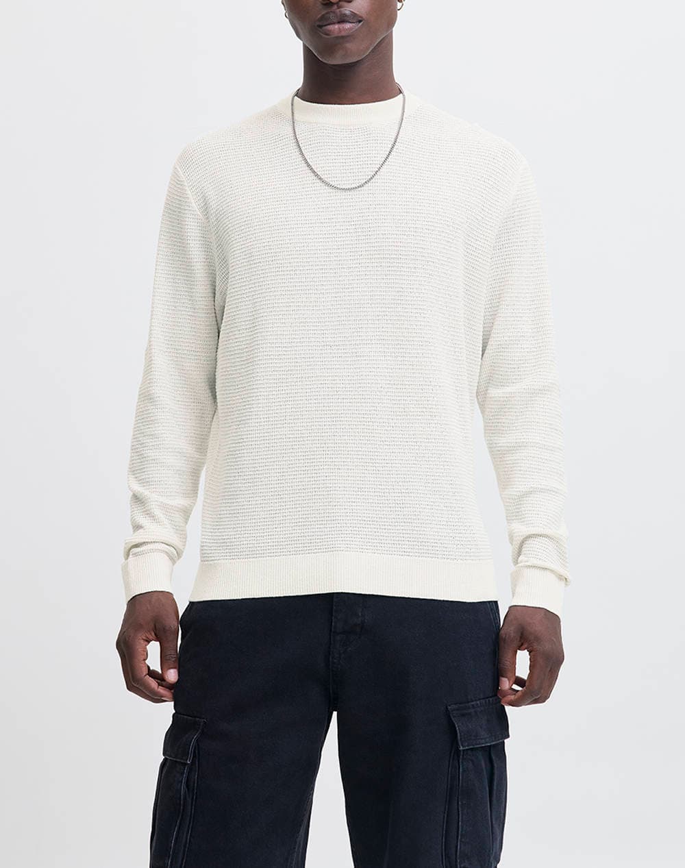 Men's Knitwear Jack & Jones Ecru