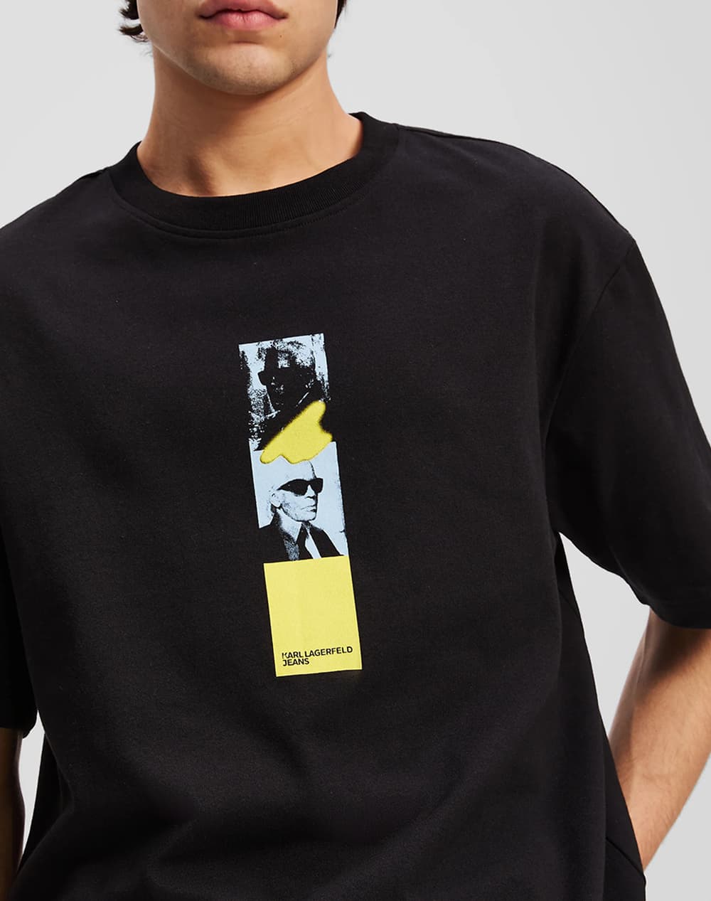 Men's T-Shirts Karl Lagerfeld Jeans Black