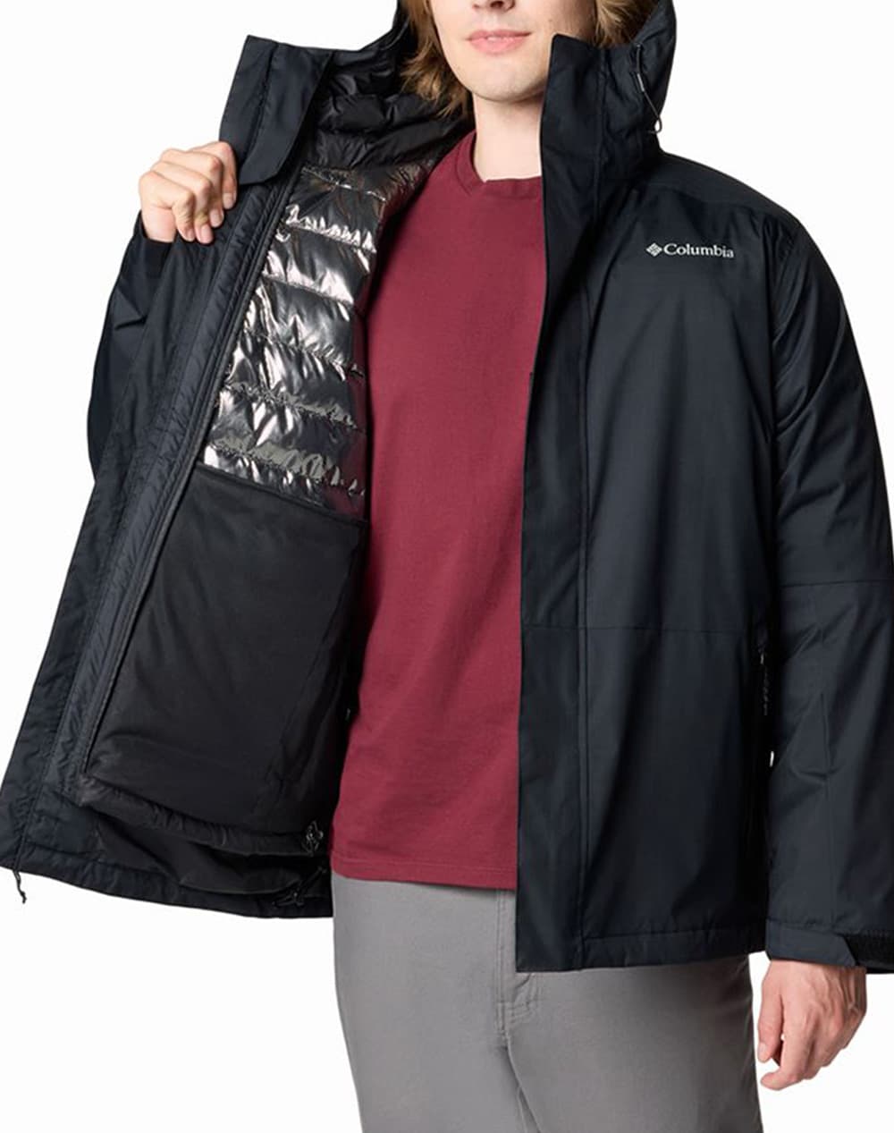 Men's Jackets Columbia Black