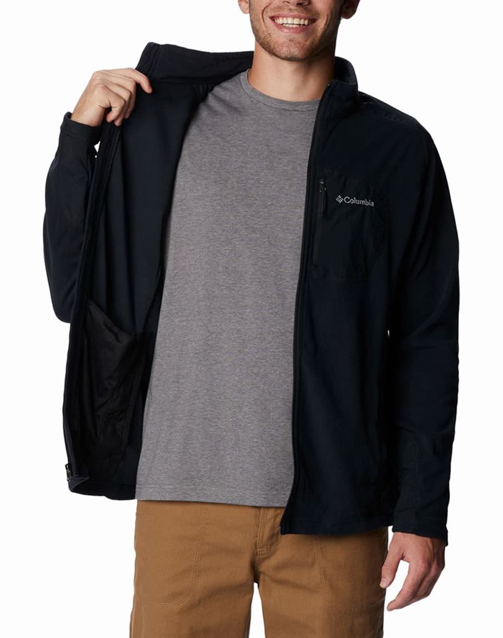 Men's Cardigans Columbia Black