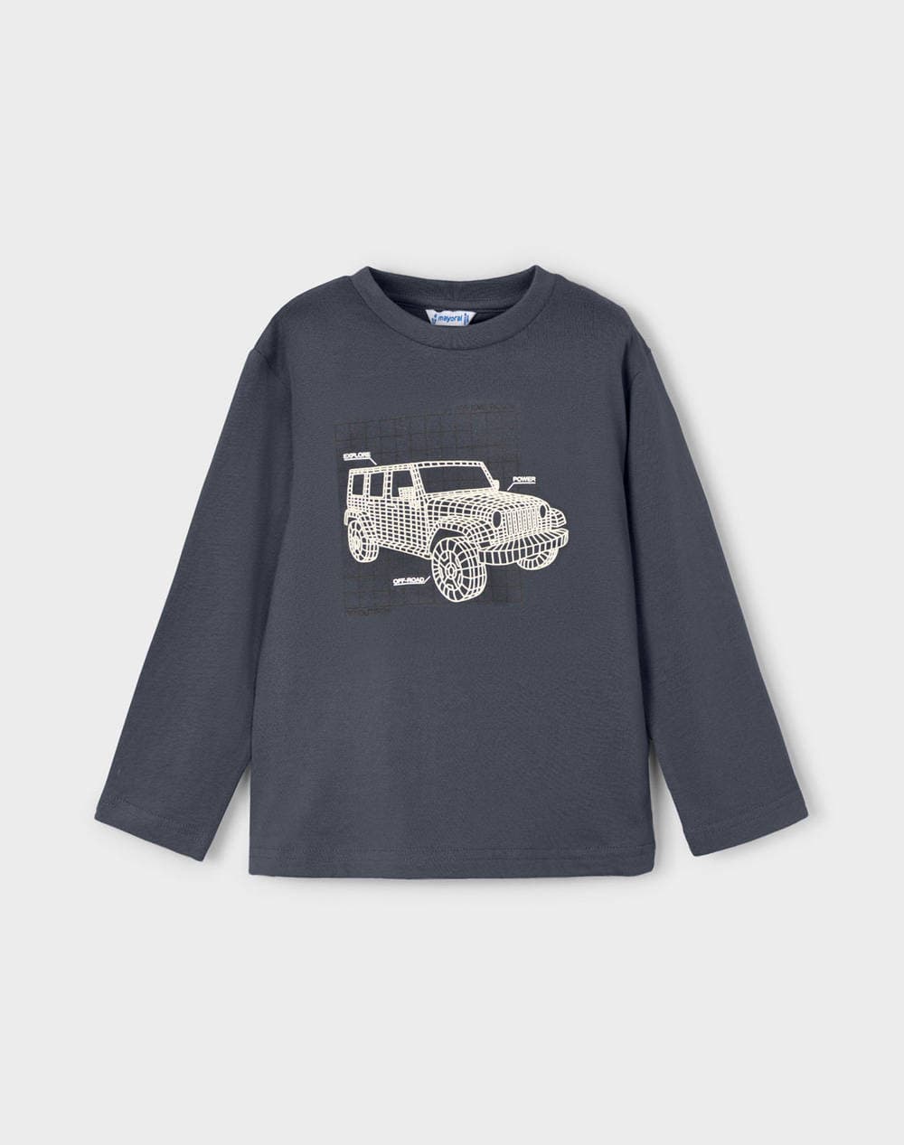 MAYORAL ΜΠΛΟΥΖΑ ΜΑΚΡ GLOW IN THE DARK 04088-037 SteelBlue