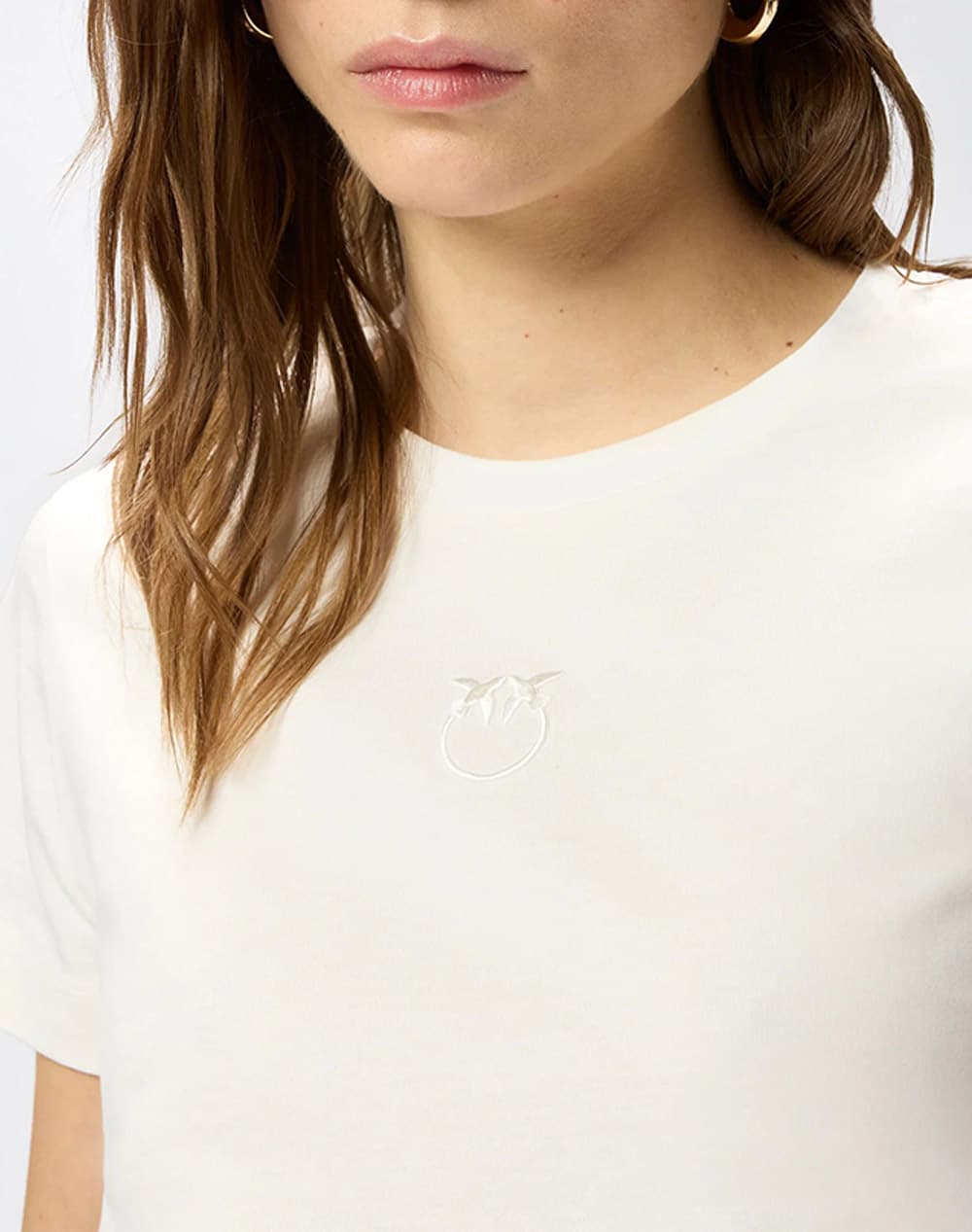 Women's T-Shirts Pinko White