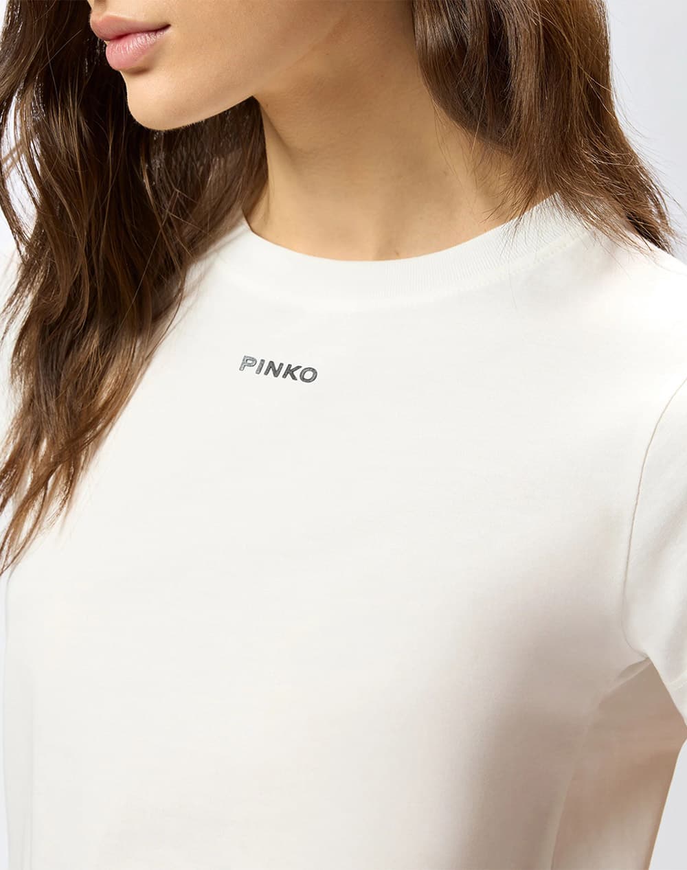 Women's T-Shirts Pinko White