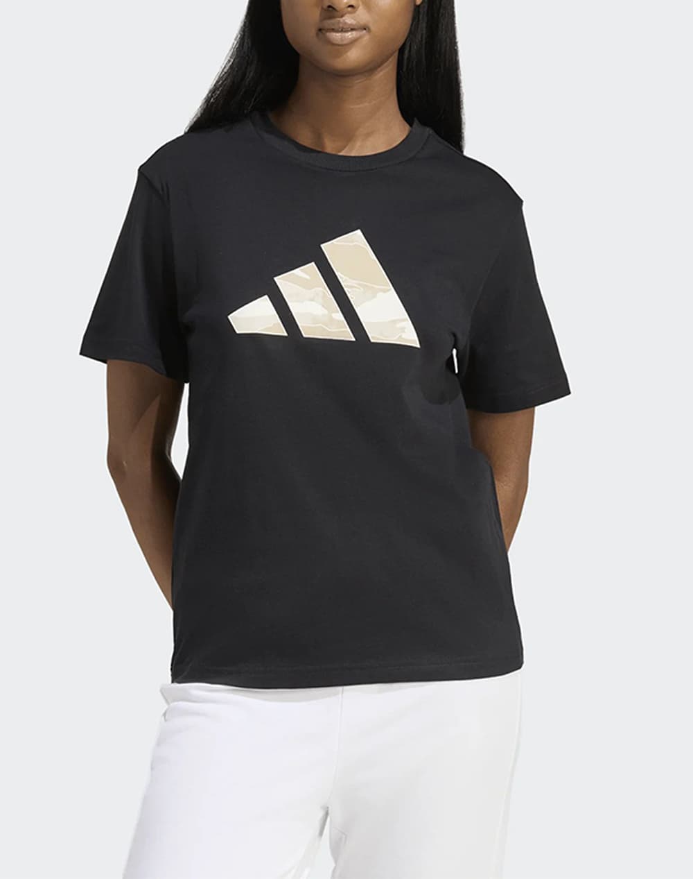 Women's T-Shirts Adidas Black