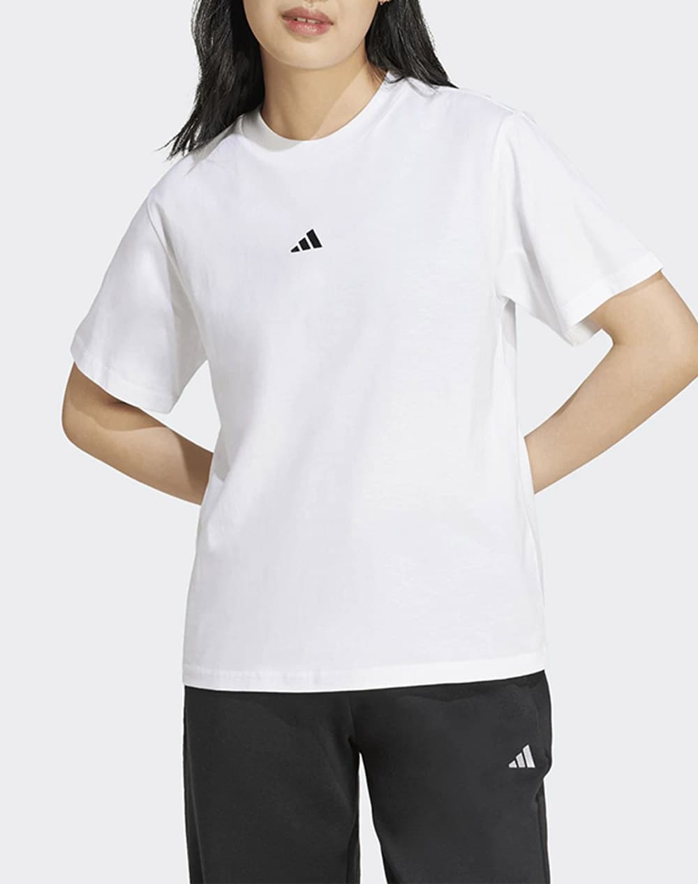 Women's T-Shirts Adidas White